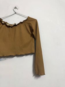 elegant off shoulder top