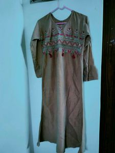 Embroidered Kurti Dress