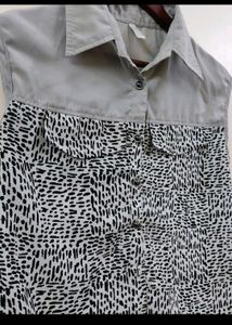 Sleeveless Animal Print Top