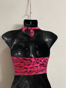 Pink Tie Up Top