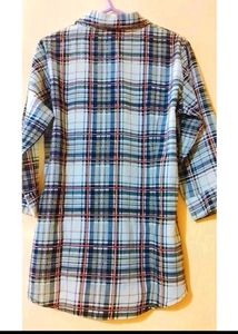👔👕 trio- womens Assorted Plaid Shirts