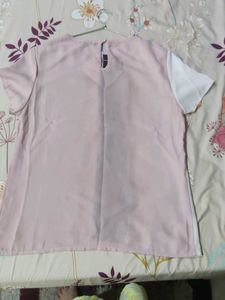 Pink Georgette Top