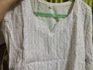 Elegant White Kurta