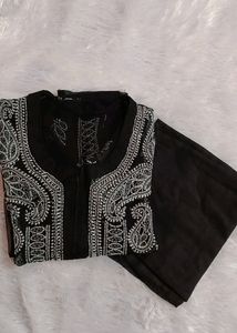 New Chikankari Kurti With Inner