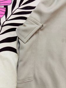 Beige Wide Leg Cargo Pants