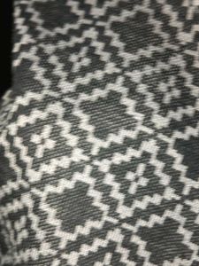 Patterned Long Sleeve Top