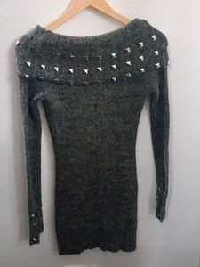 off shoulder winter top