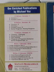 FYBCOM COMMERCE BOOK