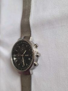 Classic Silver Chronograph Watch [ Antique]
