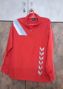 HUMMEL BRAND SPORTS FULL HANDS LIGHT WEIGHT JACKET