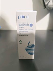 Plum Rice Water & Niacinamide Serum