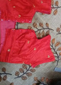 Red Saree 🥻 ♥️