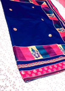 Ethnic handloom silk saree2