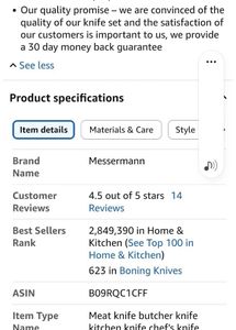 Rostfrei Handabzug Kitchen Knives Set