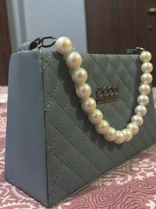 Ecco Pearl Handle Bag