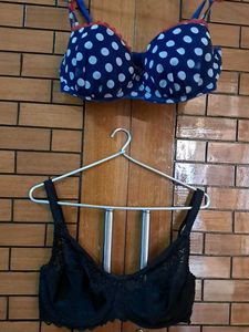 Combo Of  Five  Imported Fabric Bra