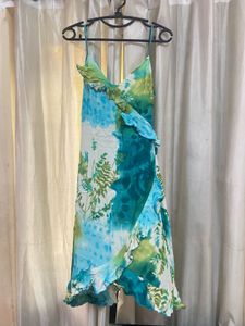 Floral Print Ruffle Dress