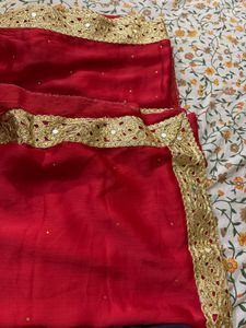Red Saree
