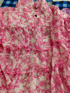 Floral Ruffle Top