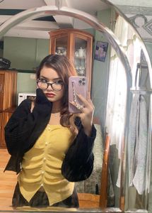 Yellow Tube Top