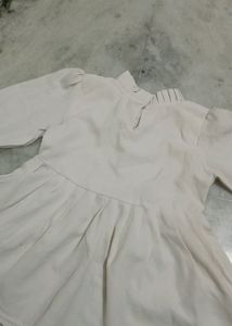 Baby Girl Stylish White Top🤍