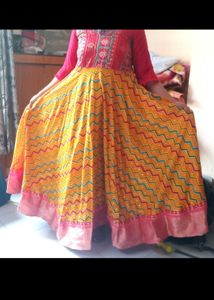 New Ethnic Haldi Gown