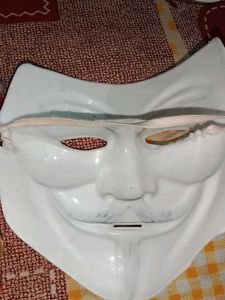 Anonymous Mask with Wig
