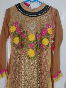 Heavy Work Boutique Kurta Only VERY BEAUTIFUL
