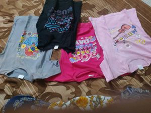 4 baby girl tshirt 👕