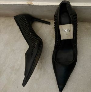 Zara Black Heels