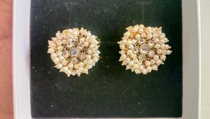 Large Pearl Studs