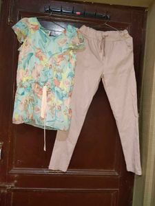 women co ord set top + pants