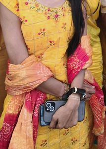 Yellow Embroidered Kurta Set