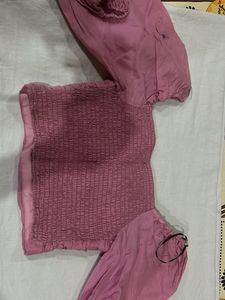 Pink Padded Top