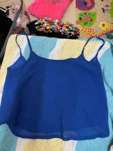 Blue Cami Top