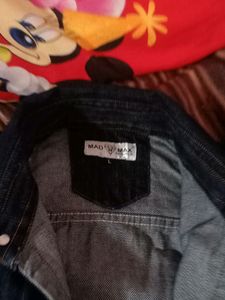 New Denim Fancy Partywear Jacket Just For 380,Best Size For 8 To 12 Yrs Boy.