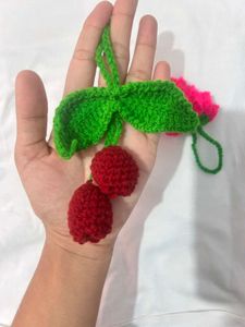 3 piece Crochet charms