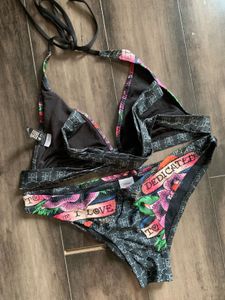 Ed Hardy Authentic Rhinestone Bikini Set