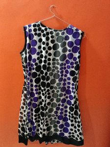Polka Dot Sleeveless Dress