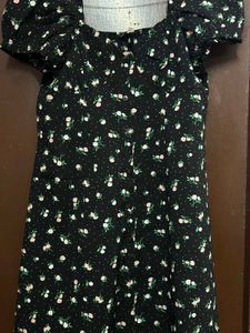 Floral Print Mini Dress