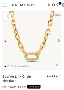 Palmonas Chain Necklace