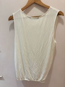 Zara Off-White Beautiful Top