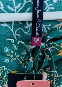 🌿 Emrald (Sea Green) Beautiful Tunic