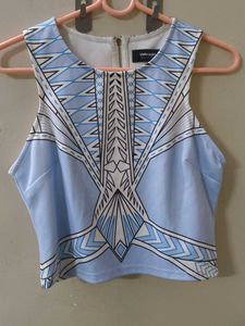 Wallis Girl Geometric Print Crop Top