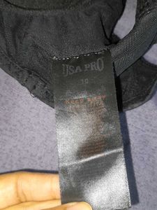 USA Pro Black Sports Bra