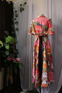 Floral Shirt Dress