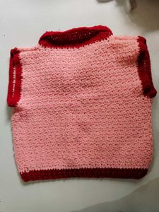 Crochet Knit Sleeveless Top