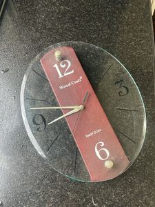 Oval Shape Wall Clock