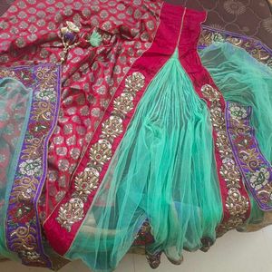 Reception Lehanga Saree