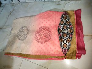 Elegant vintage saree